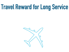 Trabel Reward for Long Service